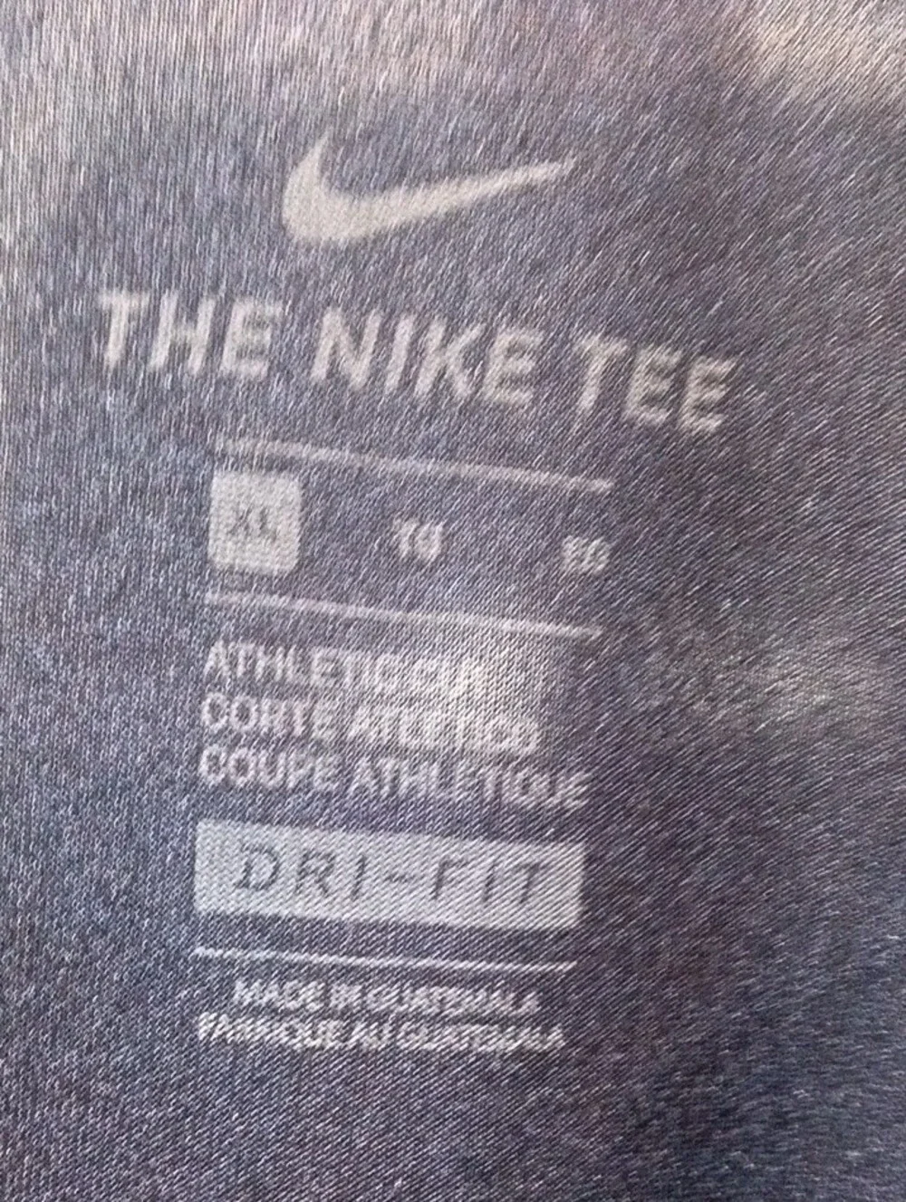 Nike lightweight dri