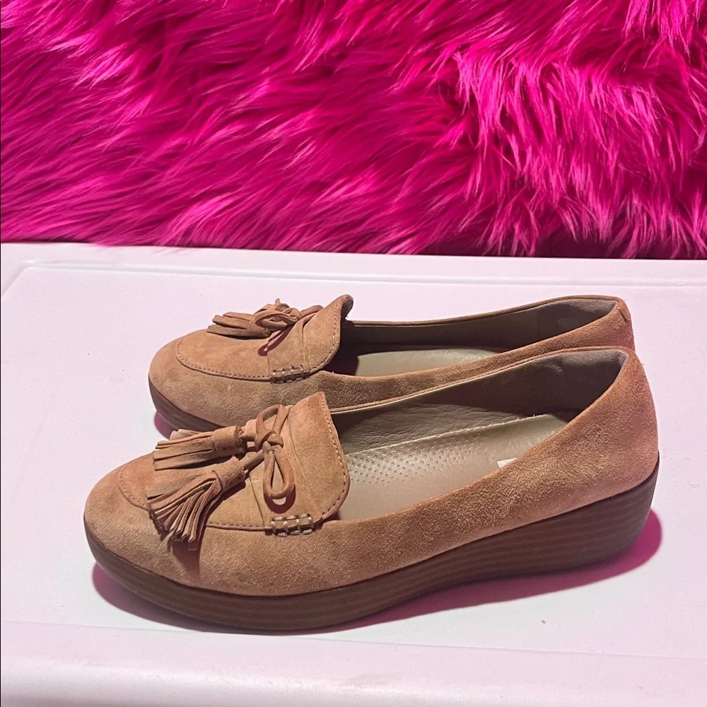 Fitflop slip loafers