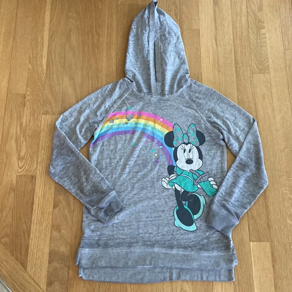 Disney Lightweight Minnie “One Lucky Girl” Girl’s Hoodie