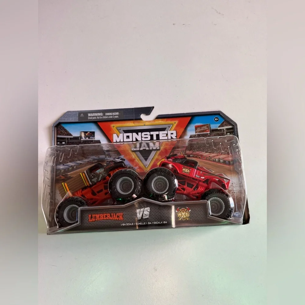 Monster Jam vs new package
