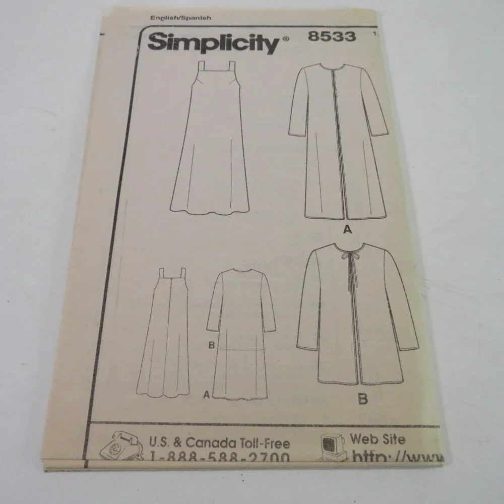 Simplicity 8533 mary