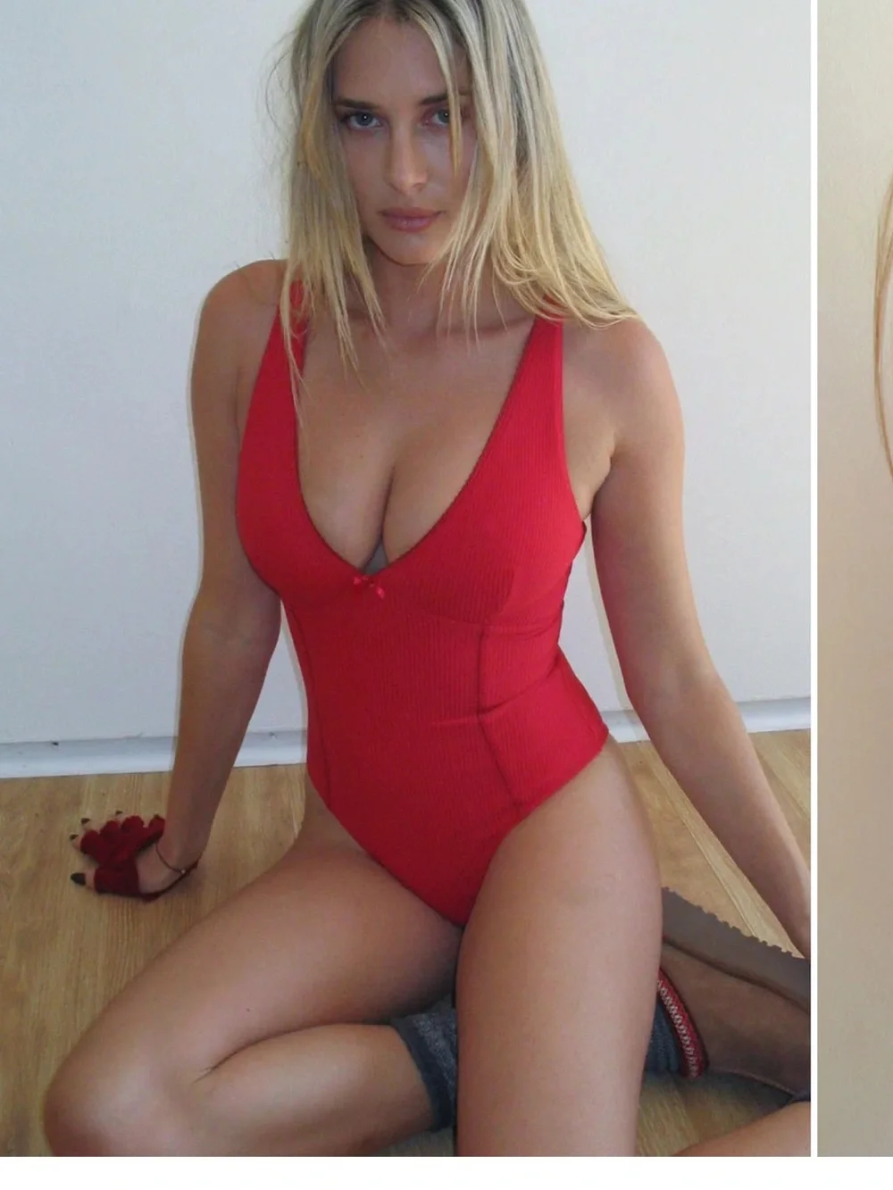 Frankies Bikinis bold red