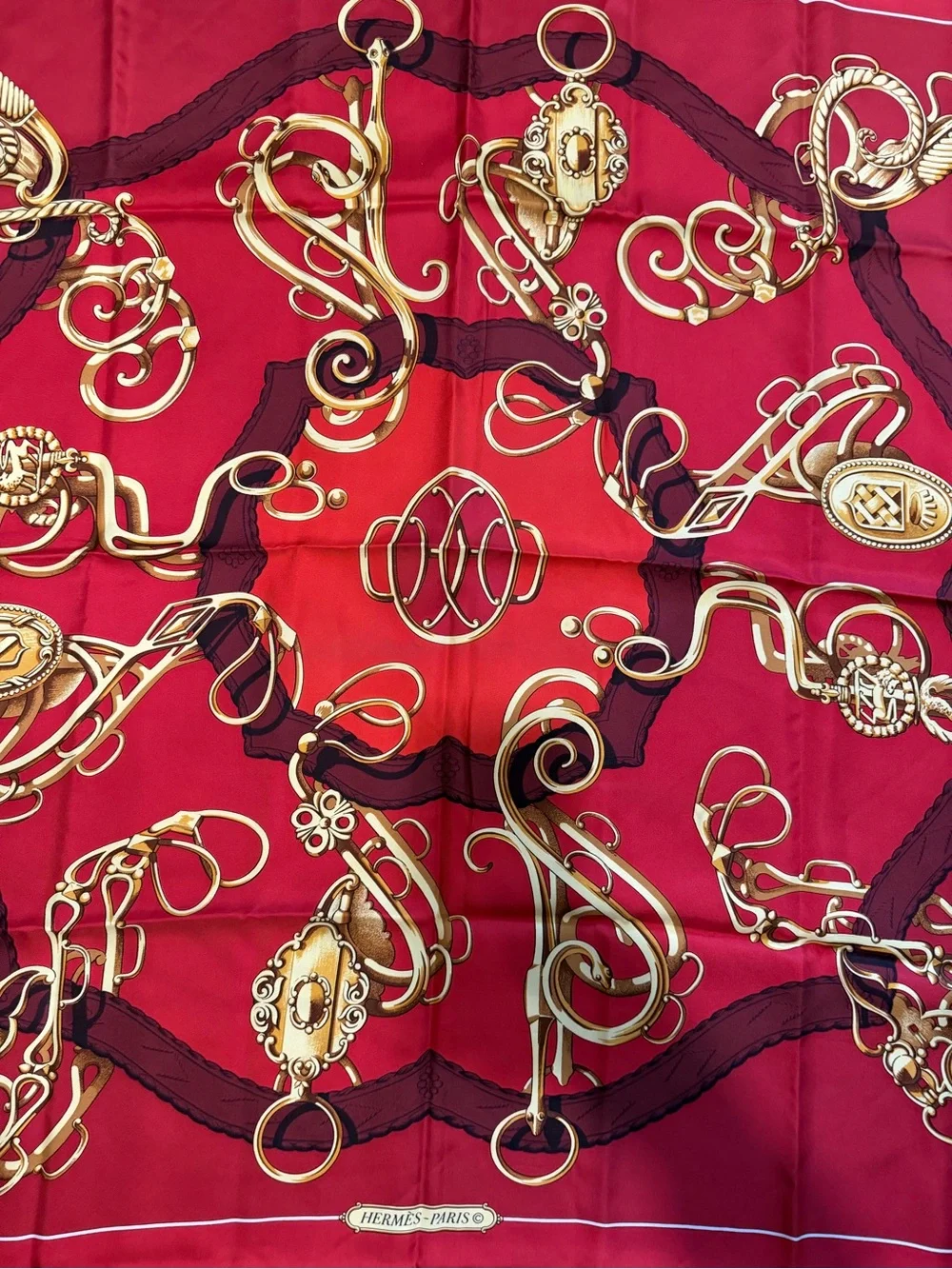 Hermes luxurious silk