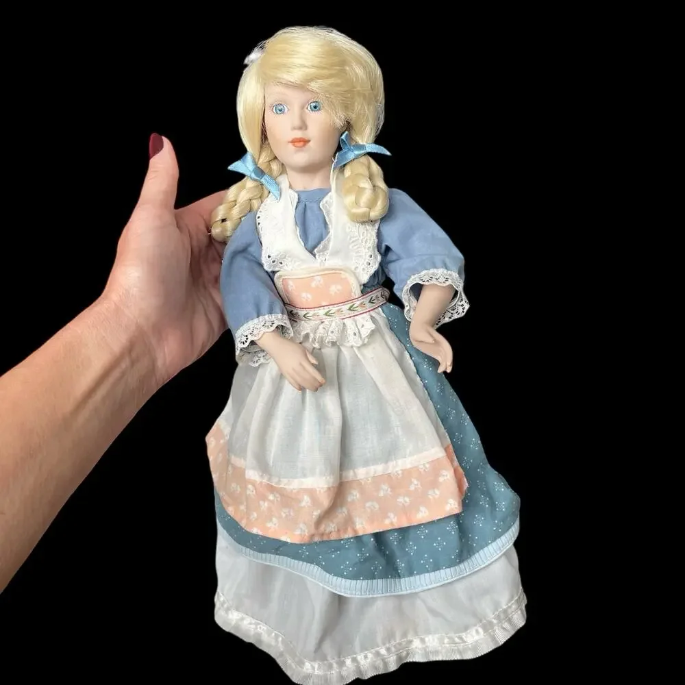 Lenox Hannah The Little Dutch Maiden Doll Vtg 1990 Children of the World READ