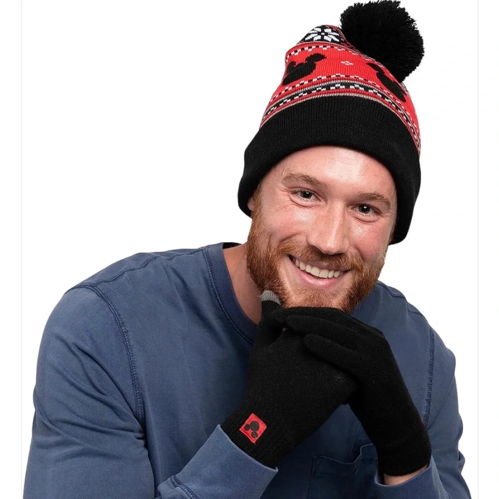 Disney Hat and Gloves NWT