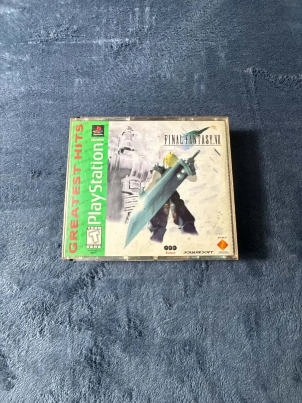 Final Fantasy VII Greatest Hits (PlayStation 1, 1997) Complete in Box