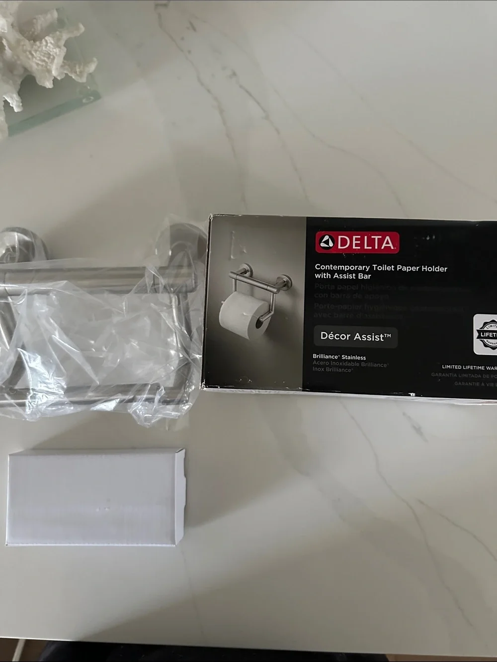 Delta branded toilet