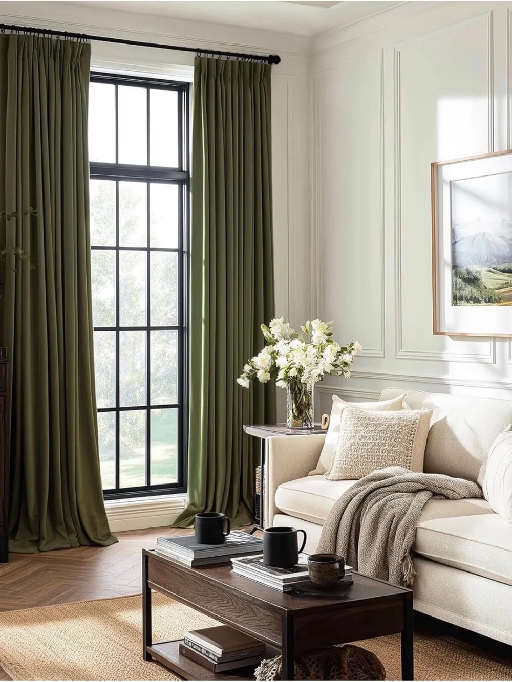 Drapenova luxurious olive