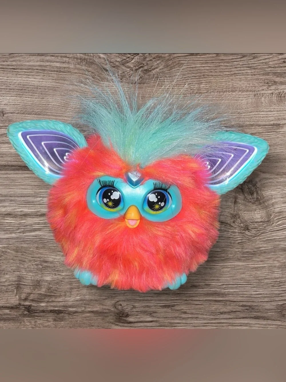 2023 Hasbro Coral Furby Plush Interactive Toy. Tested- works