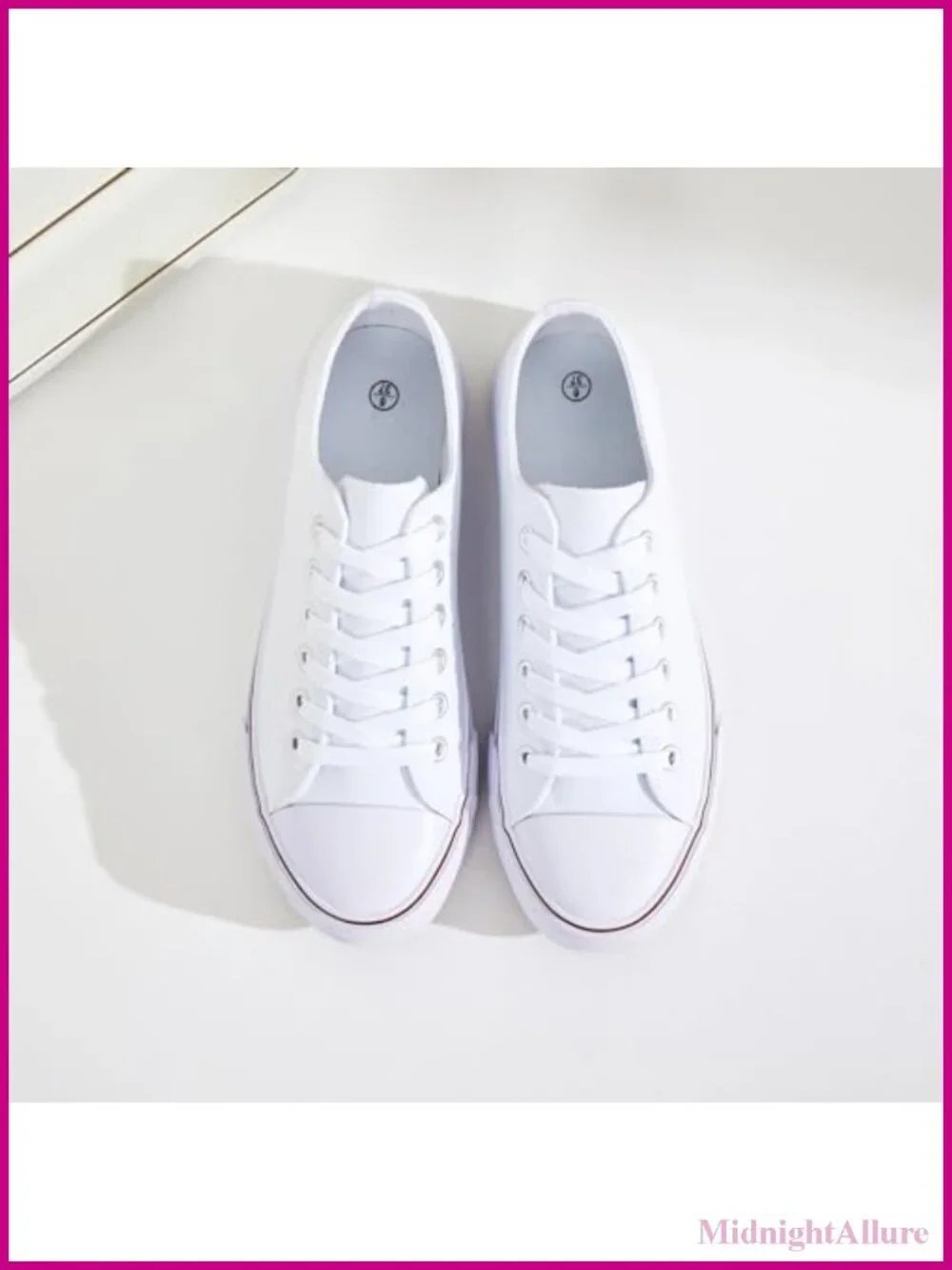 Women Canvas Sneakers Low Top Lace Up Slip Resistant Athletic Shoes