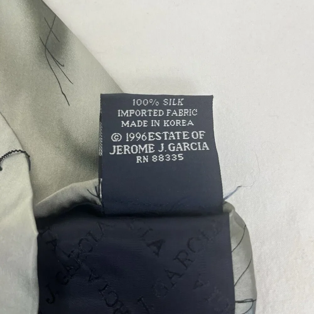 J. Garcia Jerry Garcia NWT Vintage Silk Abstract Patterned Tie