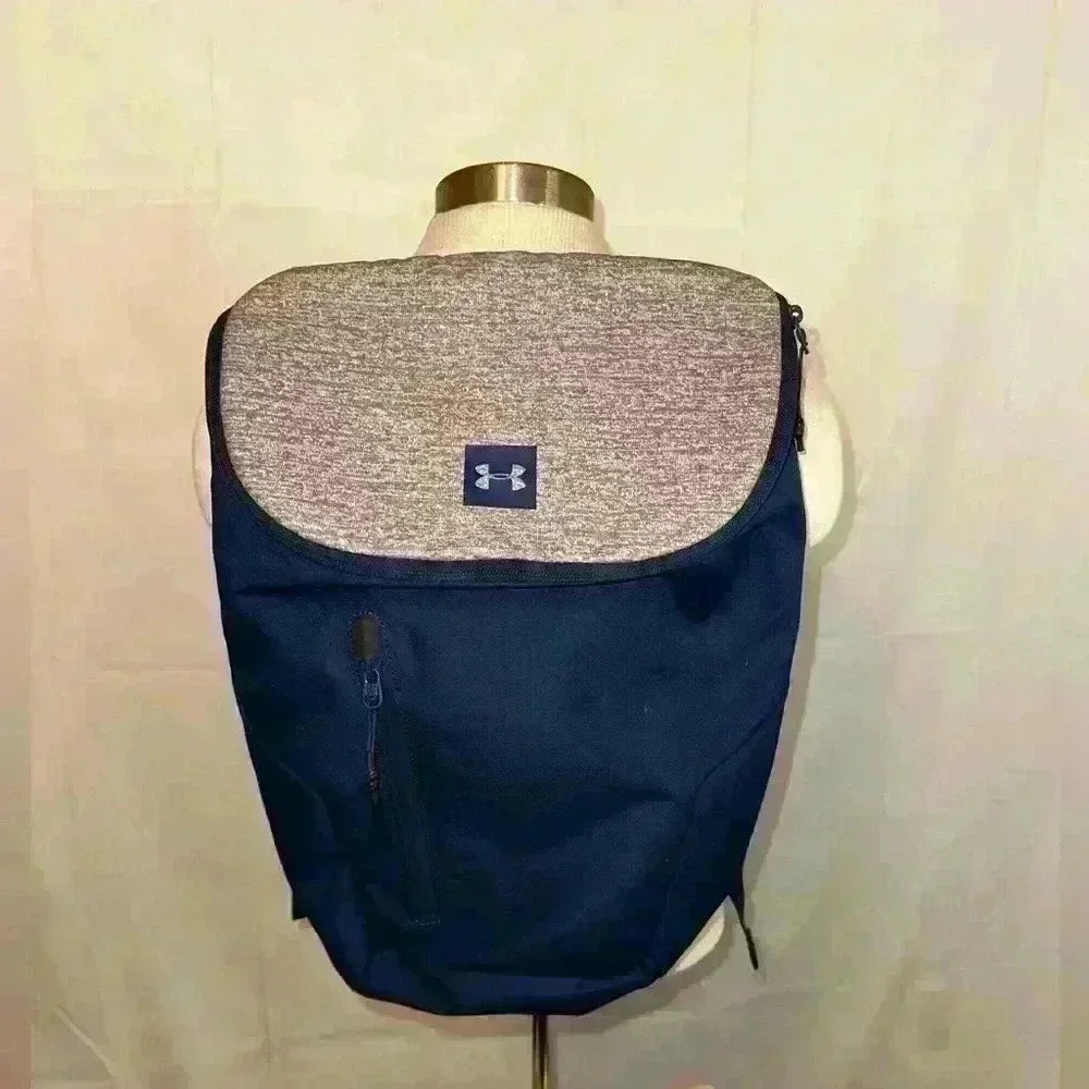 Under Armour UA Sportstyle‎ Blue & Gray Backpack with Laptop Sleeve