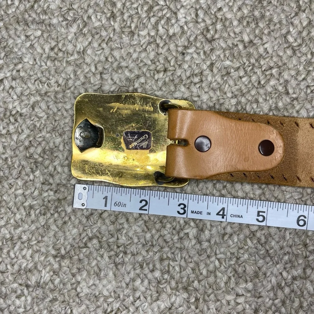 Crumrine cowboy leather