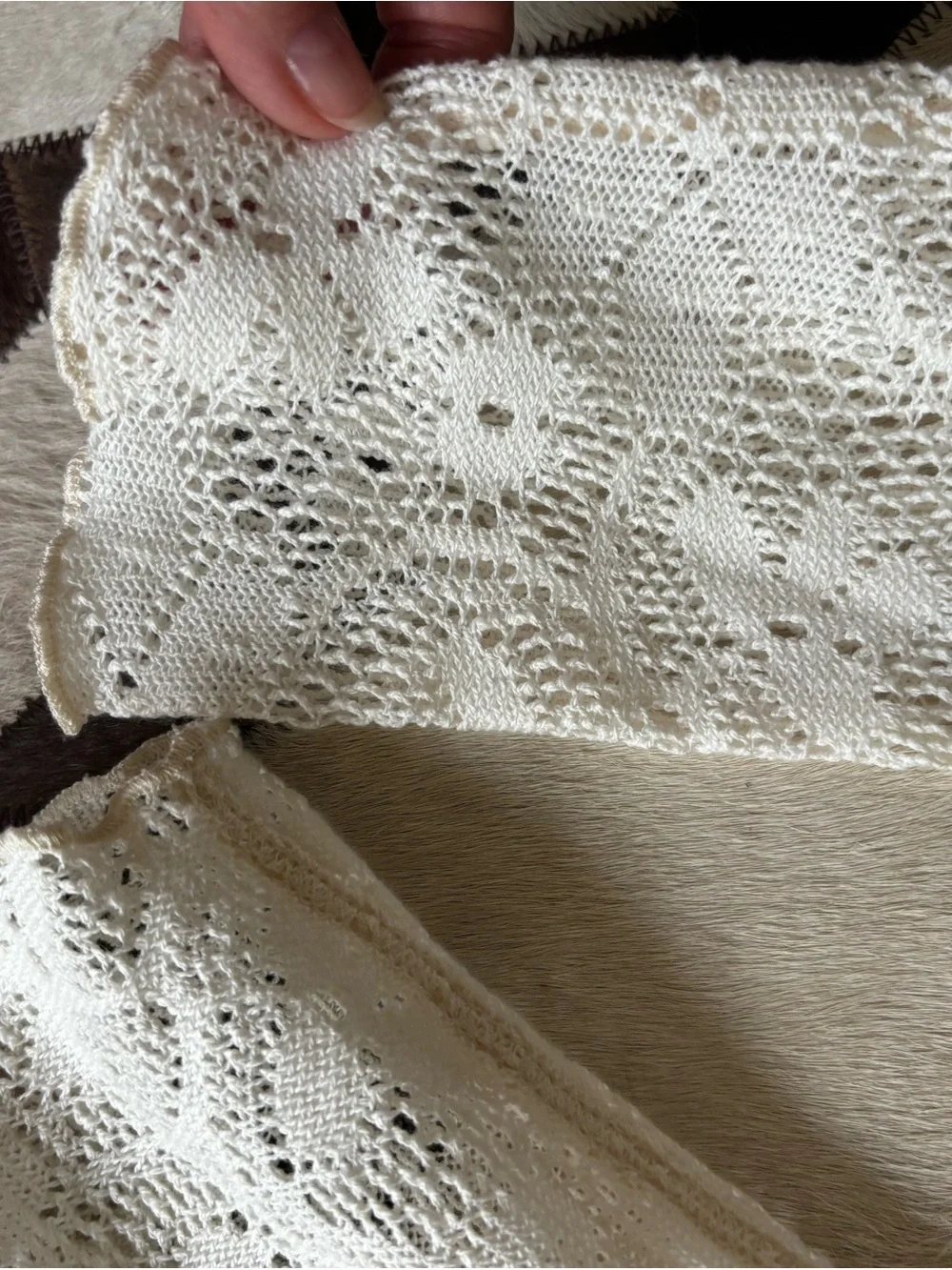 Free People delicate cream