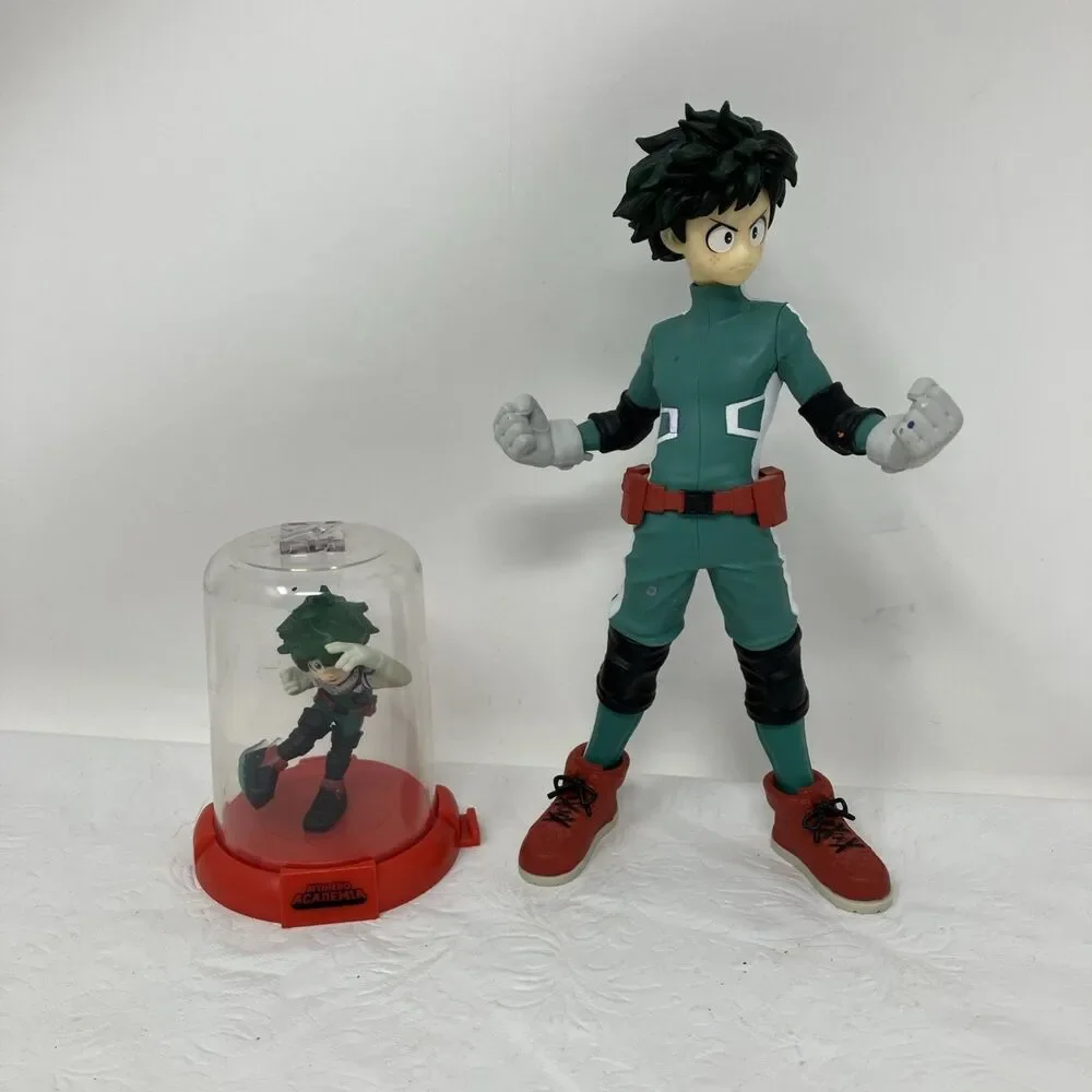 My Hero Academia Deku Loot Box Figure (2013 Banpresto) NO STAND NO BOX + extra