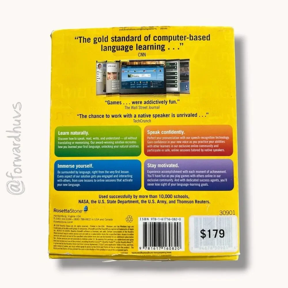 Rosetta Stone preowned untested