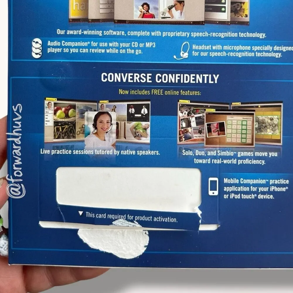 Rosetta Stone preowned untested