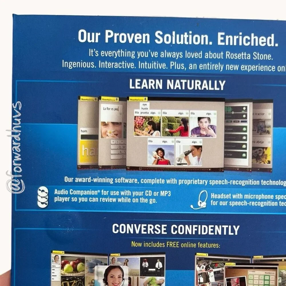 Rosetta Stone preowned untested