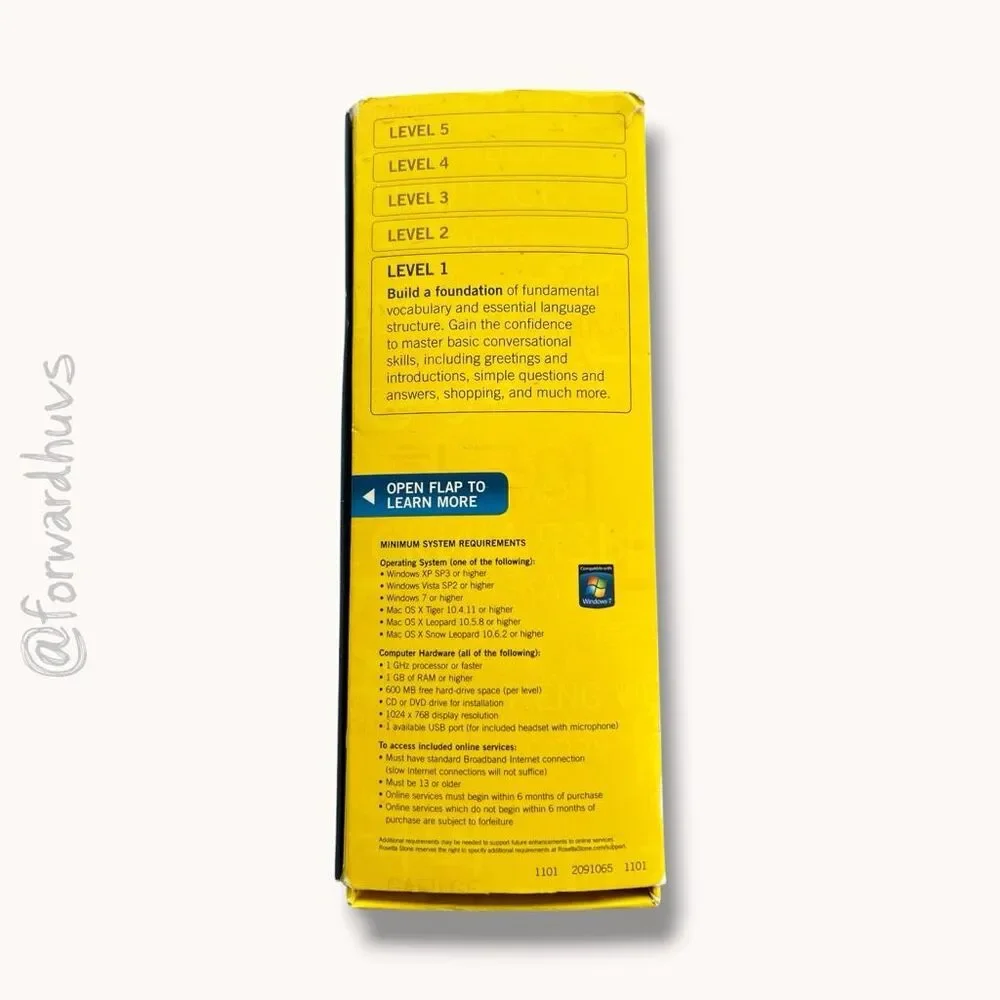 Rosetta Stone preowned untested
