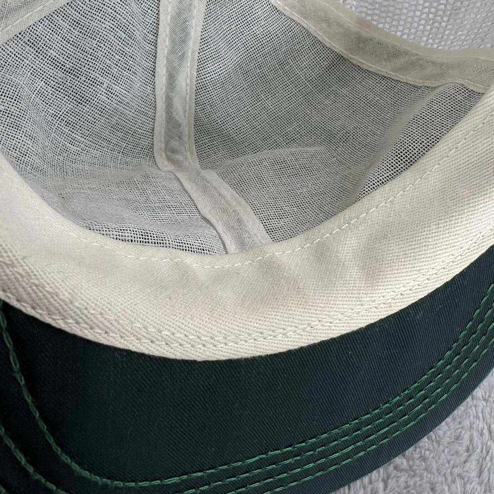 Vintage Cabo San Lucas Marlin Trucker Hat Green Mexico Fishing Mesh Snapback