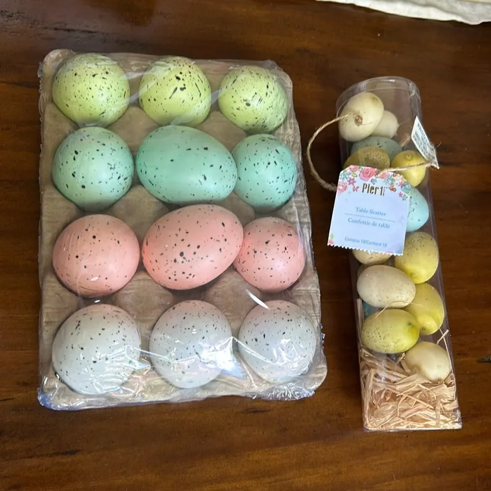 Píer 1 Easter eggs decor NWT