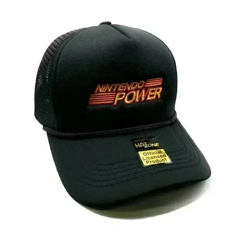 NES Power Mesh Trucker Snapback (Black)