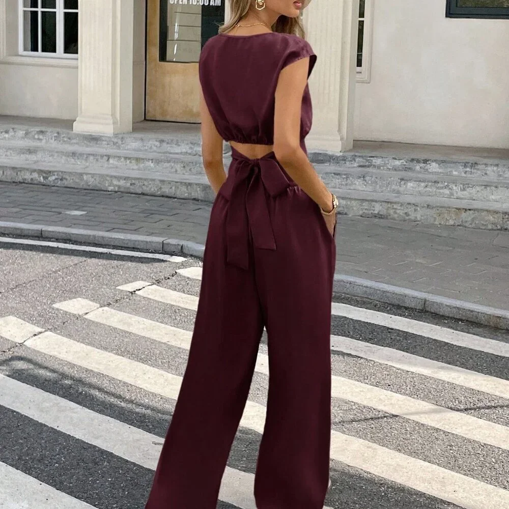 N/A burgundy casual
