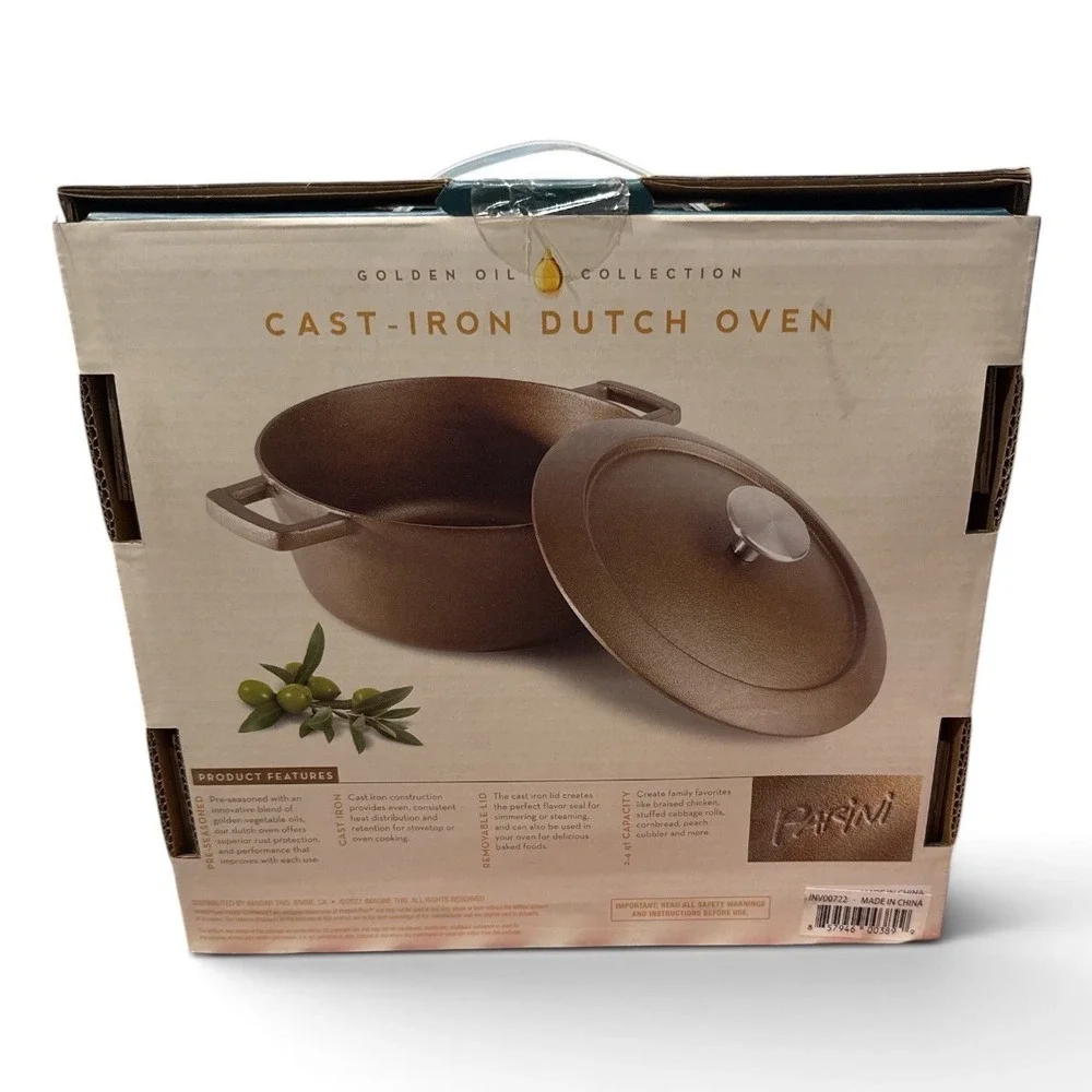 Parini cookware golden