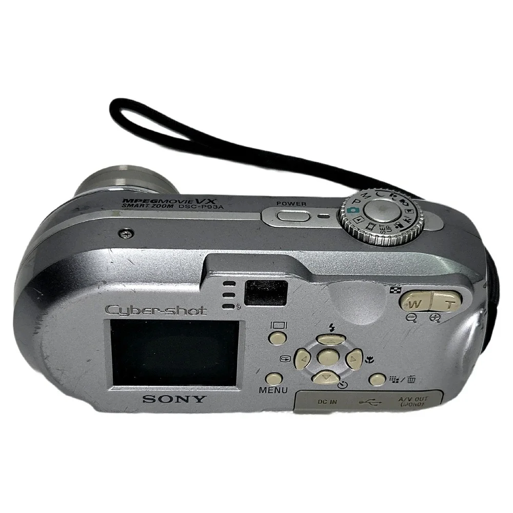 Sony silver finish