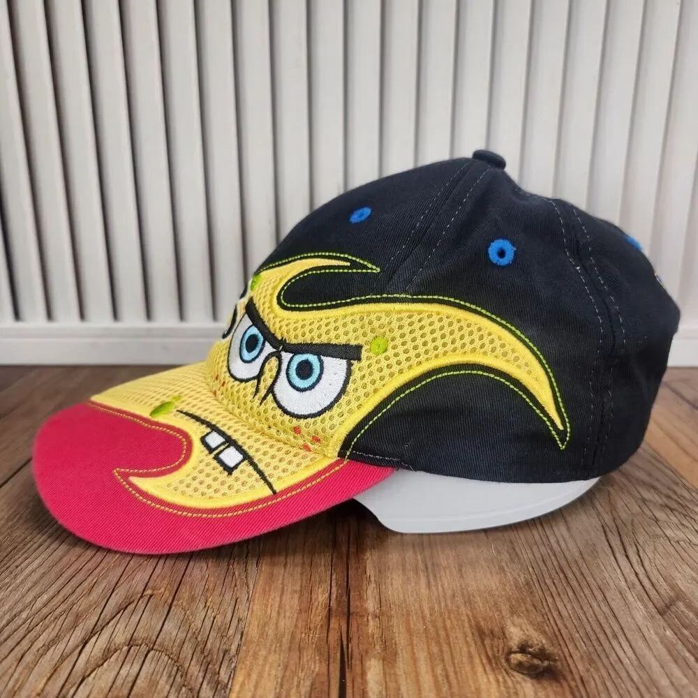 Nickelodeon SpongeBob Squarepants SB Strapback Hat Cap Youth Adjustable 2006 TV