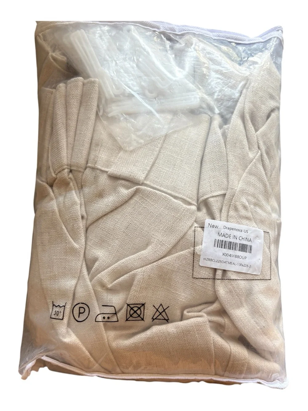 Pleated Linen Curtains 40