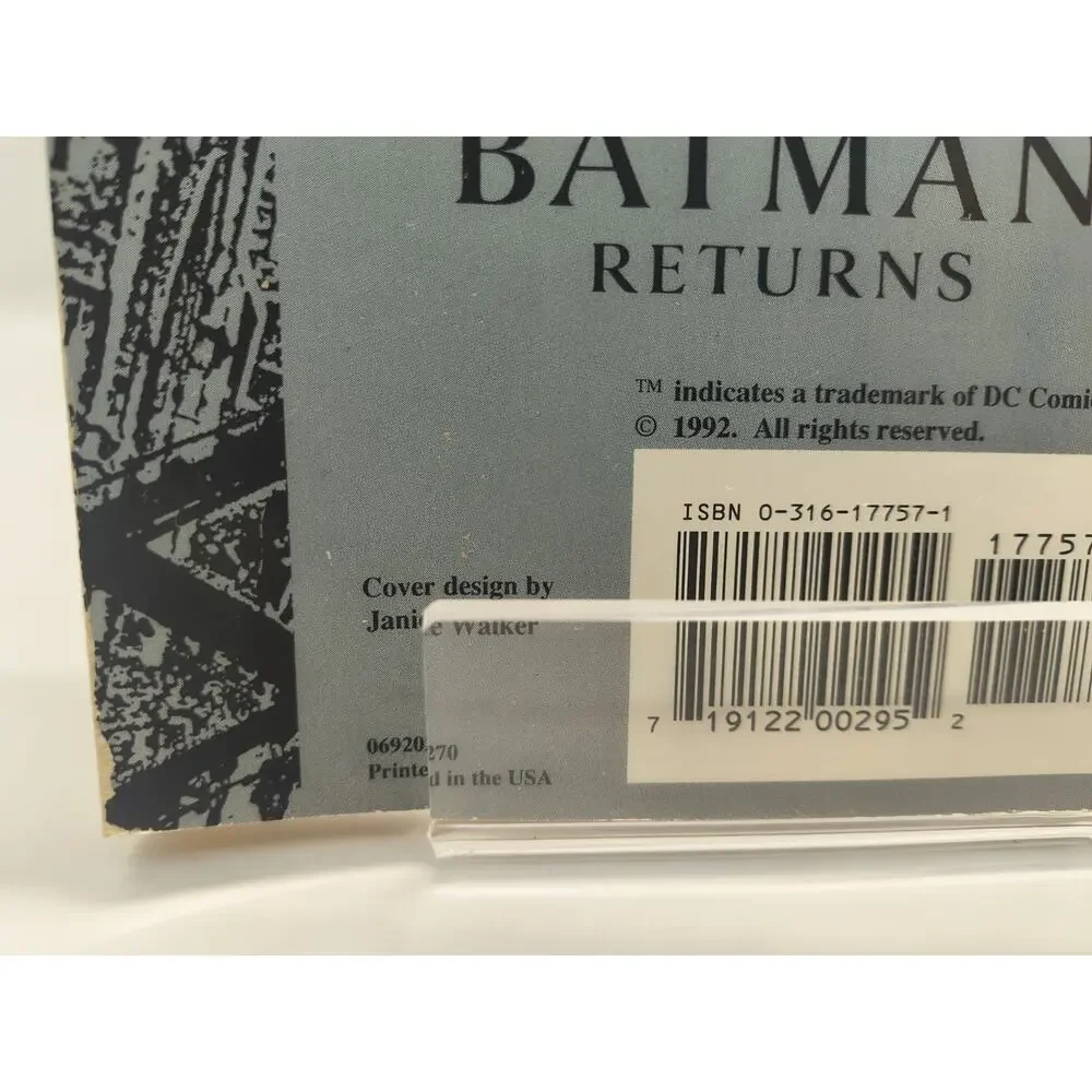 DC Comics batman returns