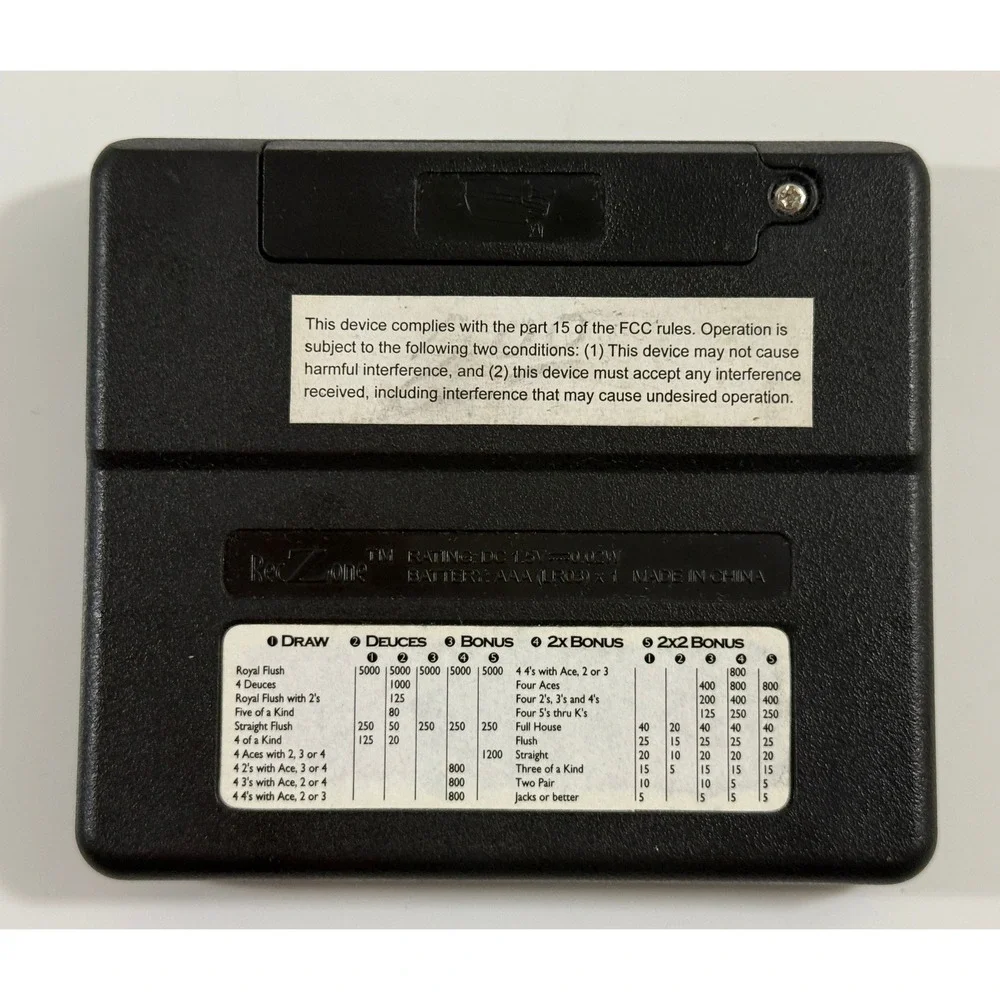 RecZone handheld electronic