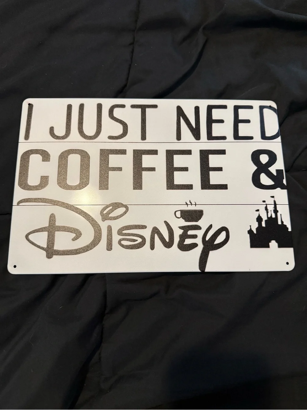 N/A metal sign