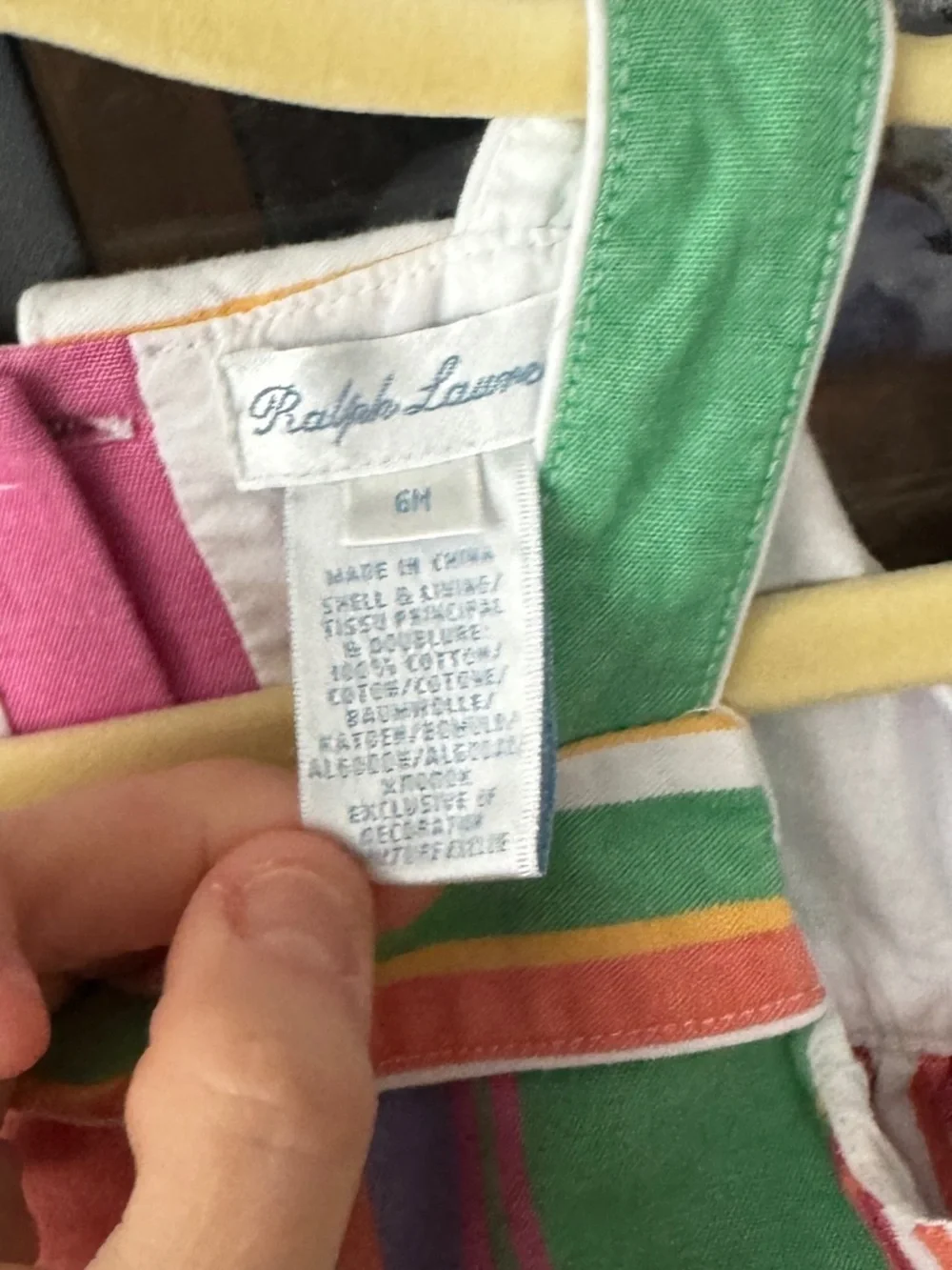 Ralph Lauren size months