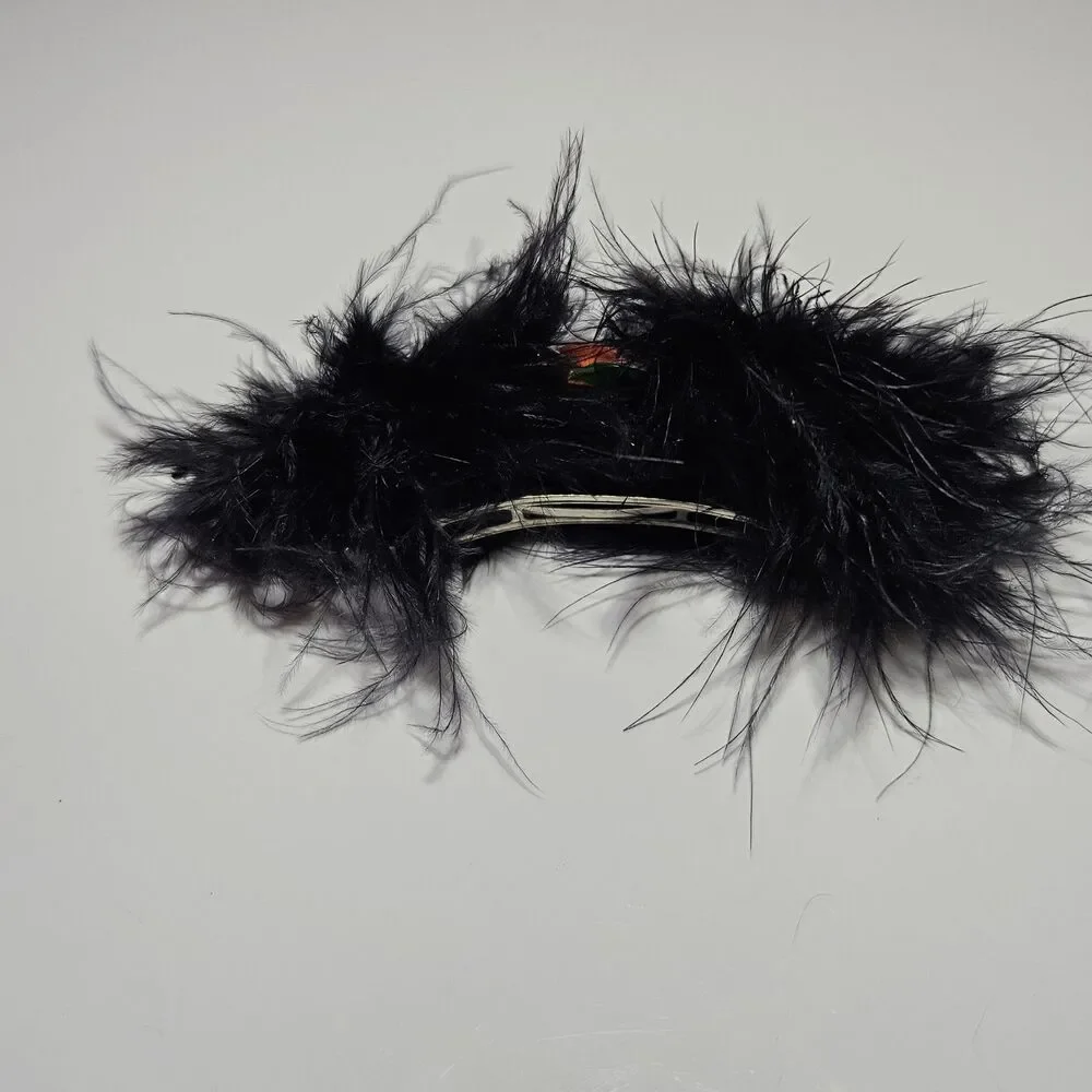Unbranded black feathery