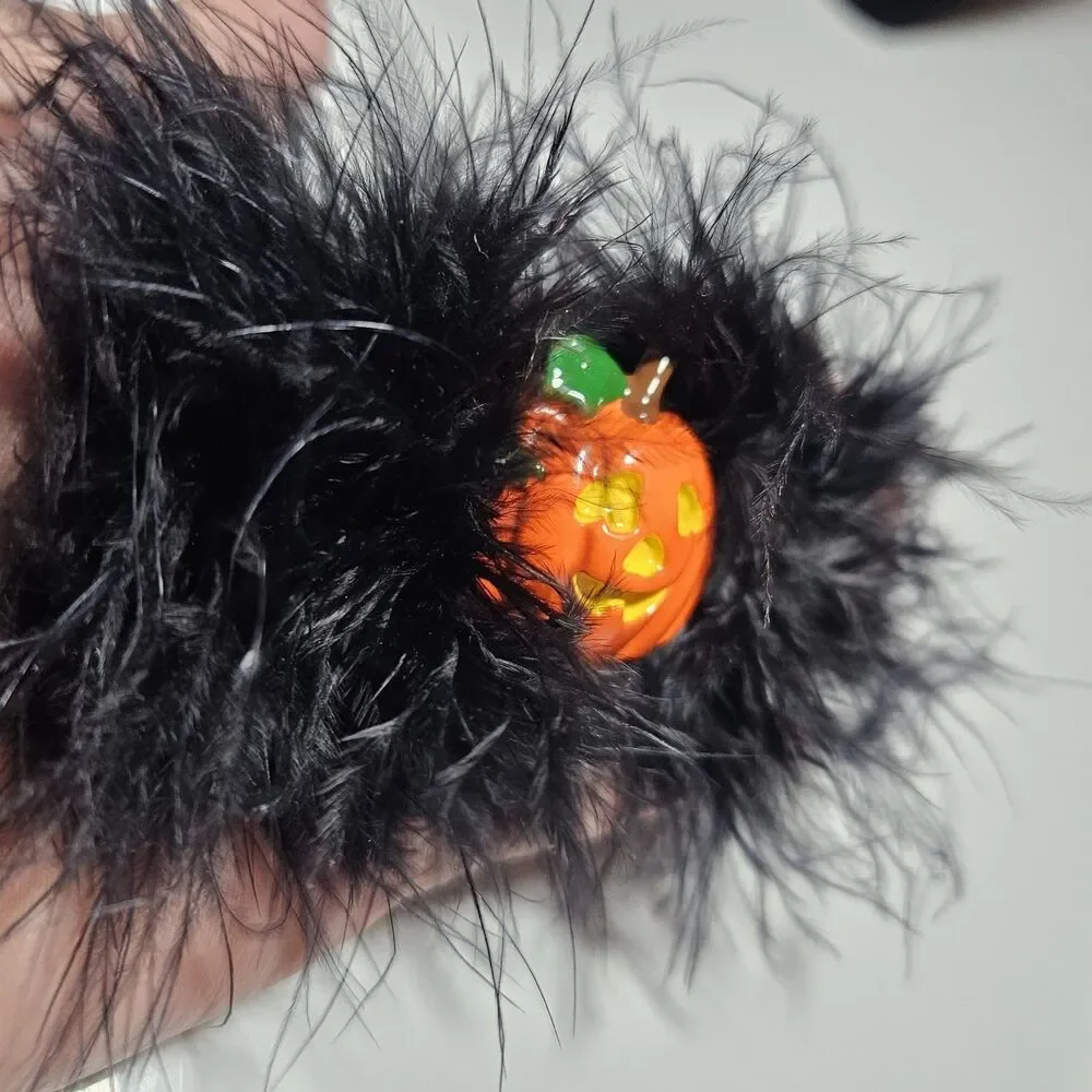 Unbranded black feathery