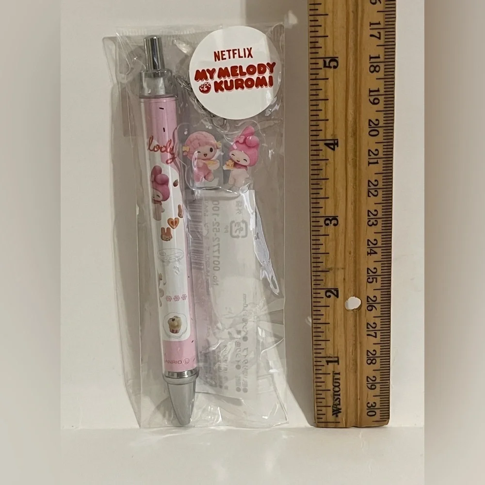 My Melody and Sweet Piano Ballpoint Pen-Netflix-My Melody and Kuromi