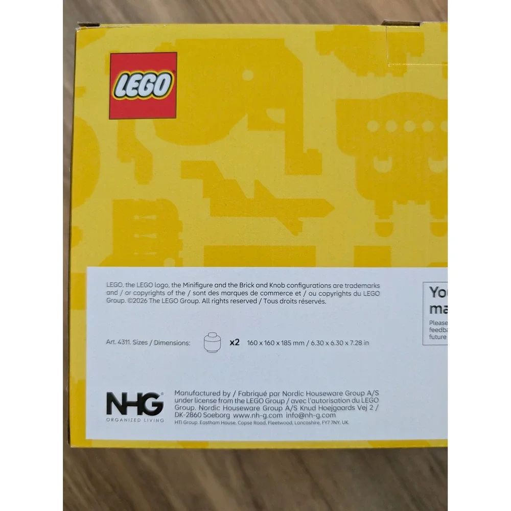Lego storage head