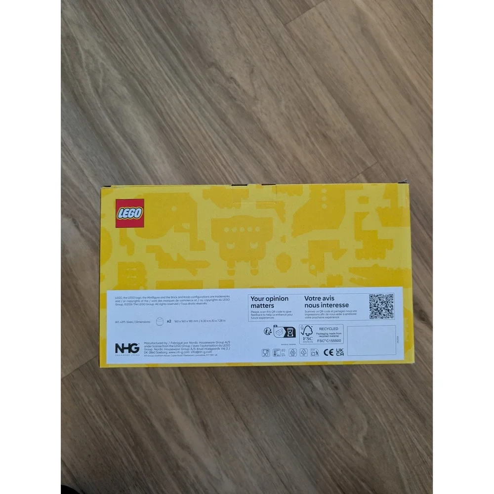 Lego storage head