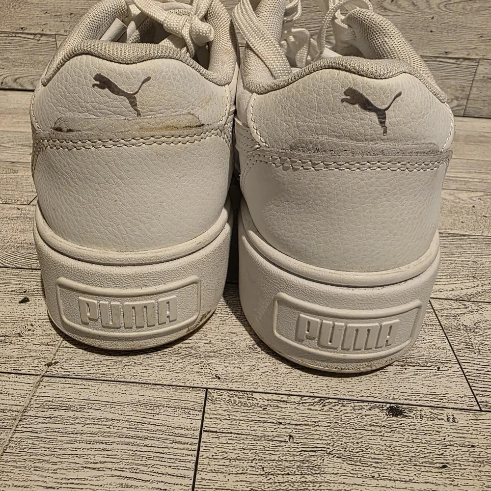 Puma Women’s Cream Platform Sneakers