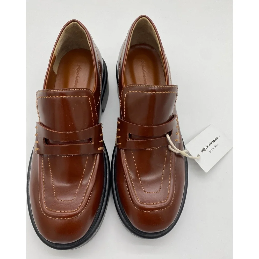 Kachorovska brown leather