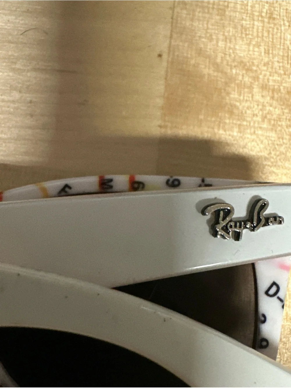 Ray-Ban RB2140 Original Wayfarer Classic Sunglasses White Street Map