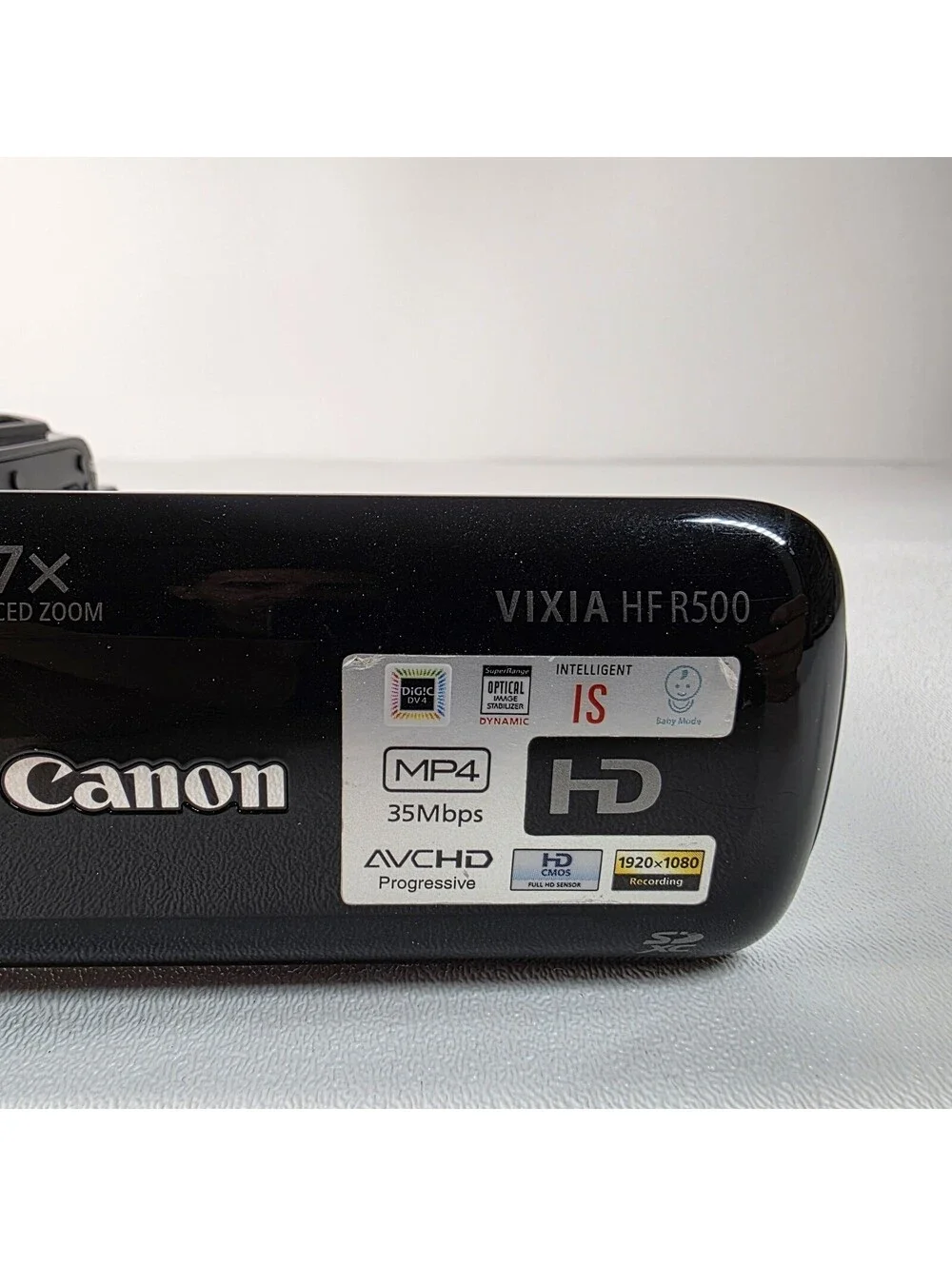 Canon camcorder working