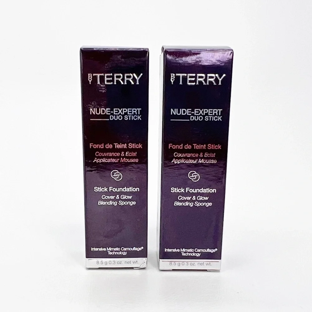 By Terry Nude-Expert Duo Stick Foundation 1 Fair Beige New NWT NIP