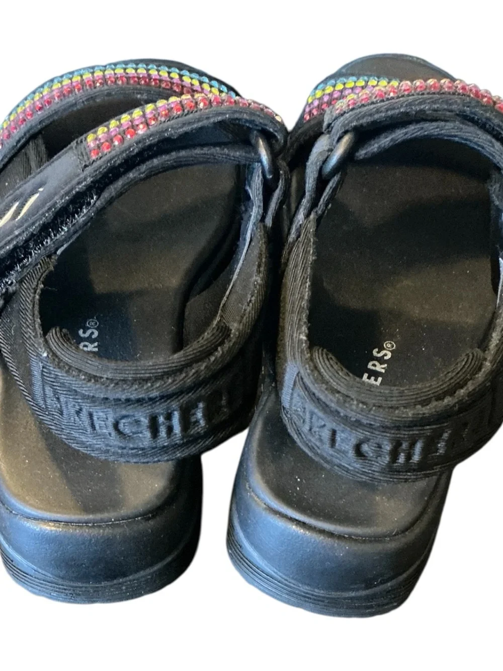 Skechers black kids
