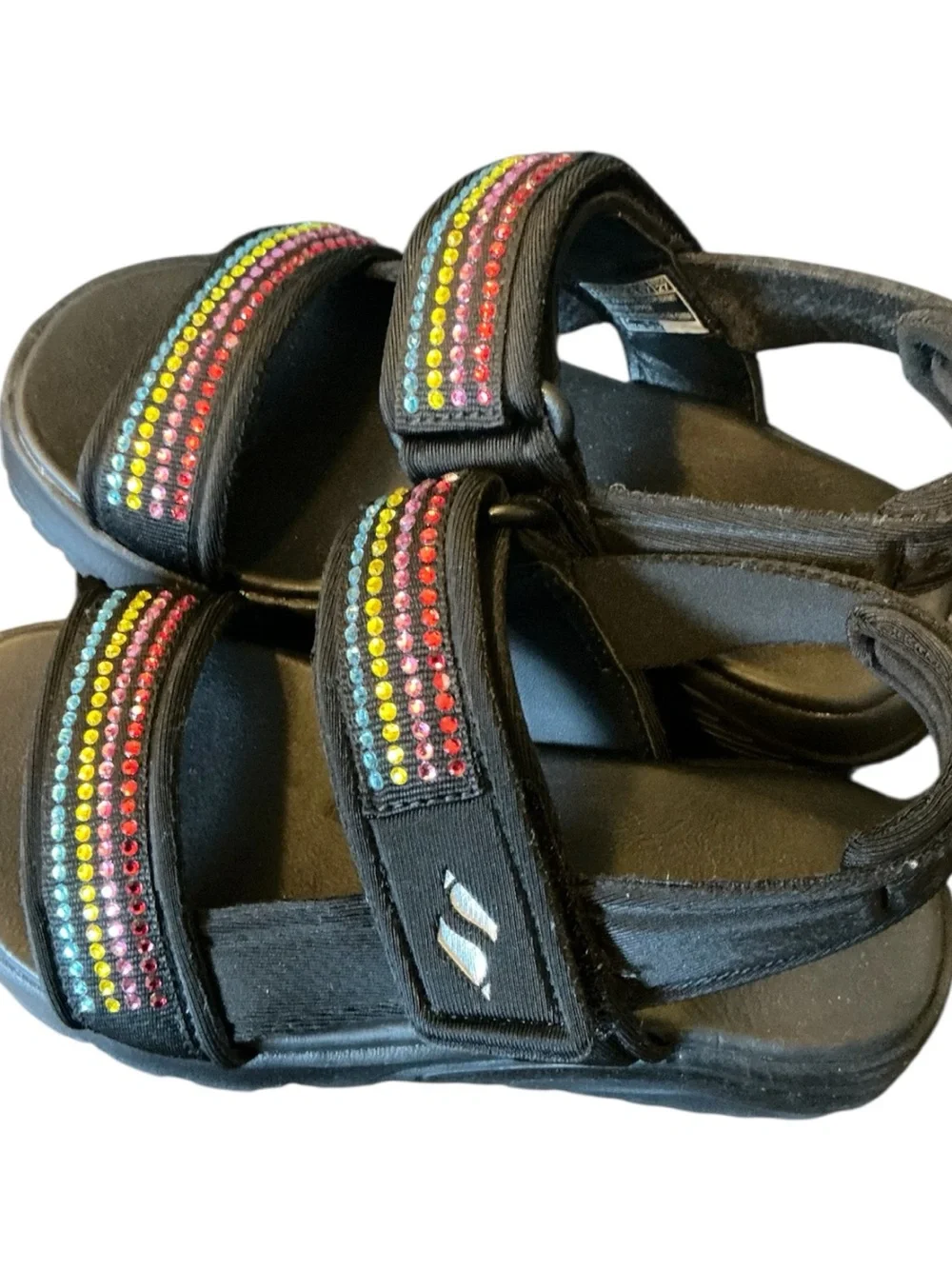 Skechers black kids