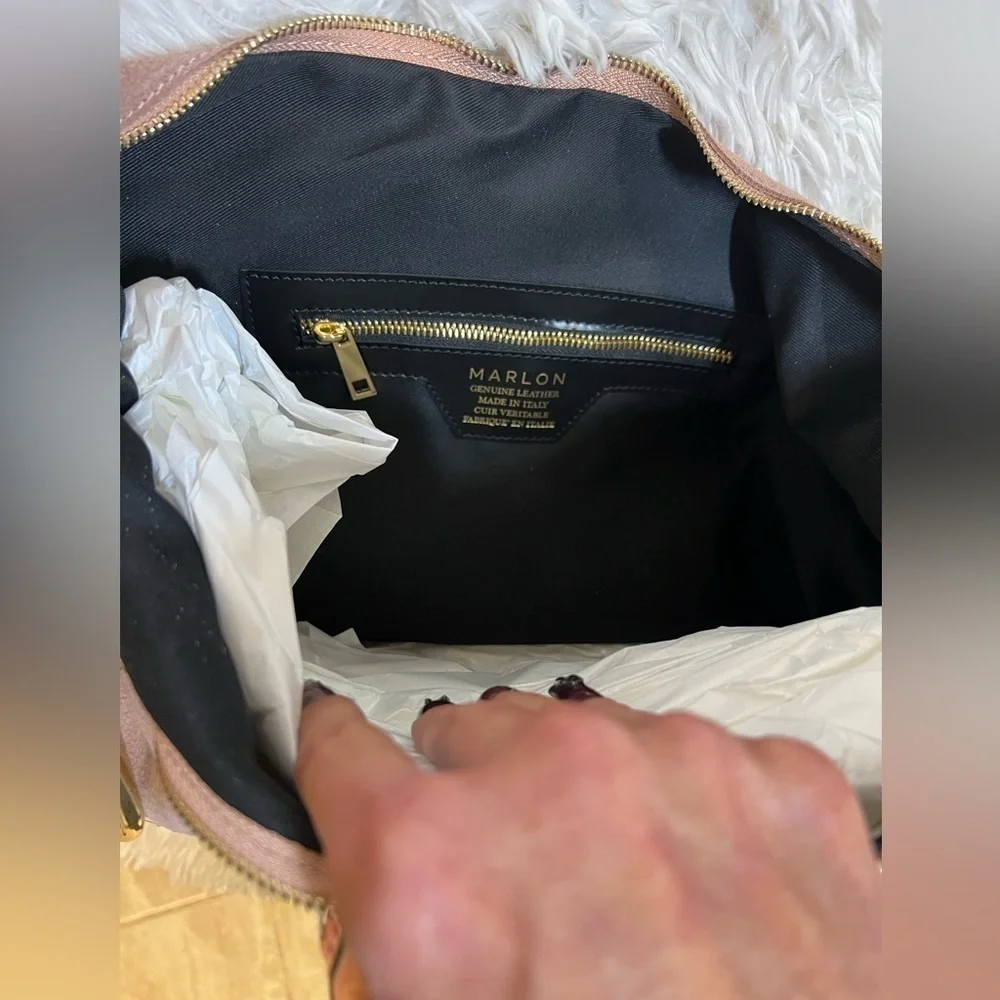 Marlon leather elegant bag