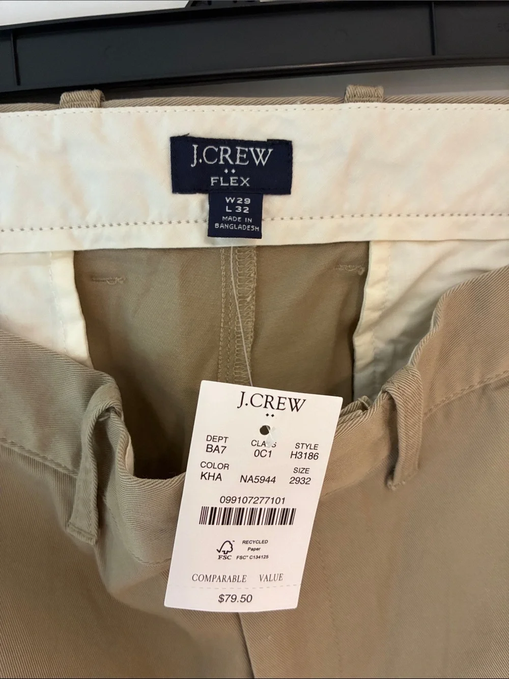 J. Crew straight leg
