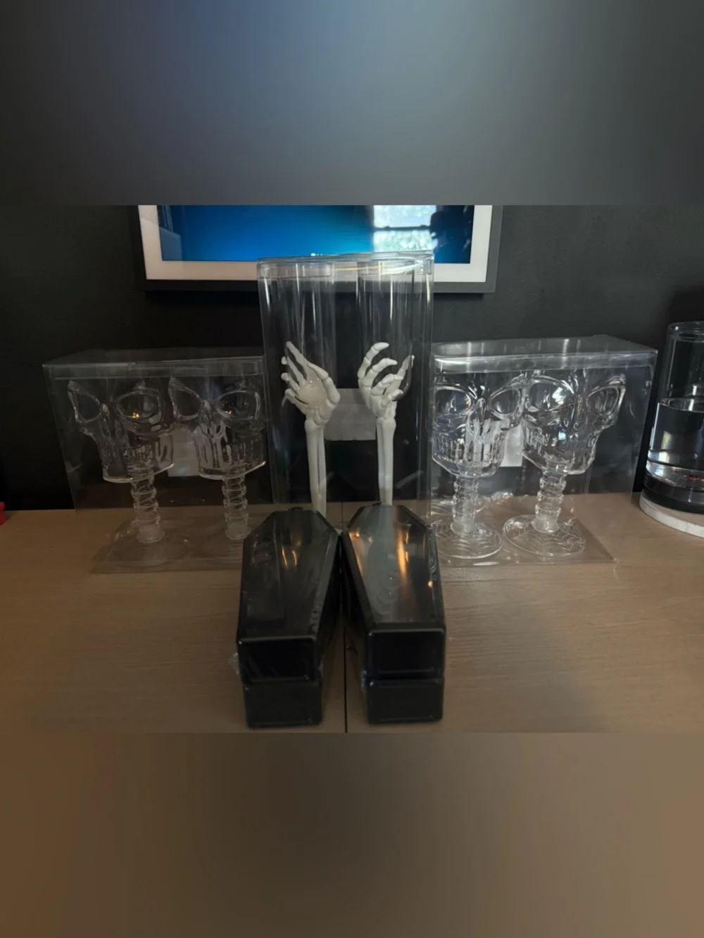 Target coffin flasks